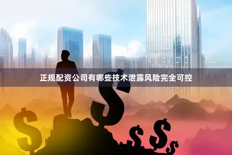正规配资公司有哪些技术泄露风险完全可控