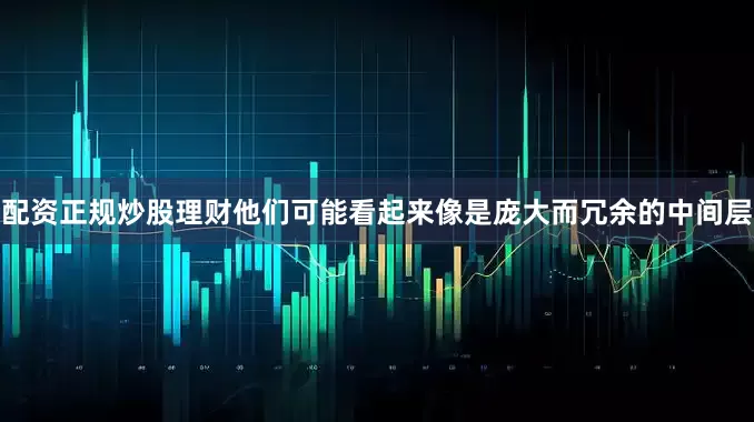 配资正规炒股理财他们可能看起来像是庞大而冗余的中间层